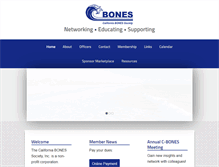 Tablet Screenshot of cbones.org